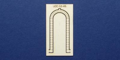 LCC 02-45 OO gauge stone decoration for single door